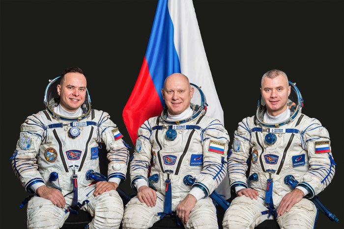 Русские космонавты на МКС