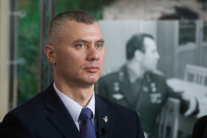 Олег Артемьев, Сергей Корсаков, Денис Матвеев космонавты