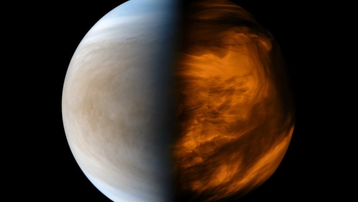 Снимки Венеры из космоса NASA