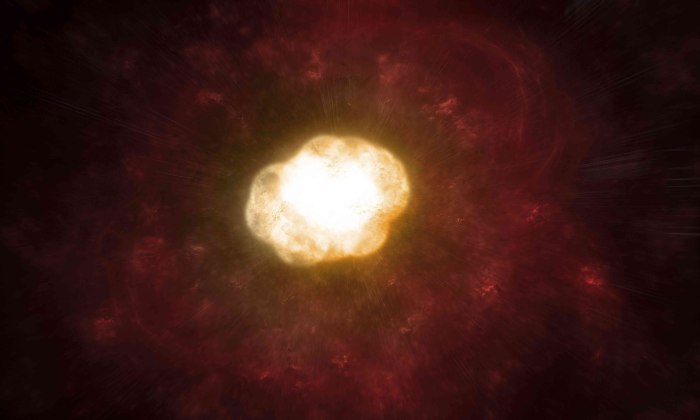 Vy canis Majoris звезда