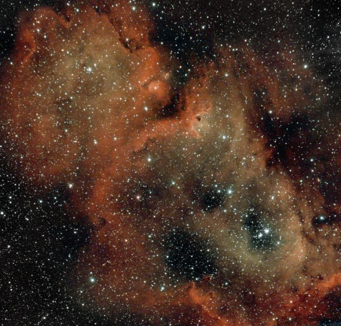 NGC 663 Cassiopeia Sketch