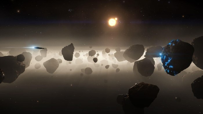Пояс астероидов Elite Dangerous