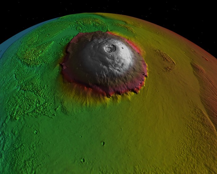 Вулкан Olympus Mons