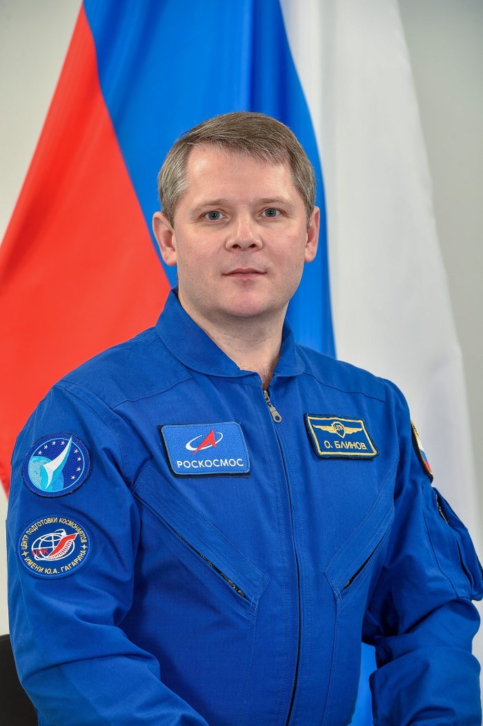 Блинов Олег Владимирович космонавт женат