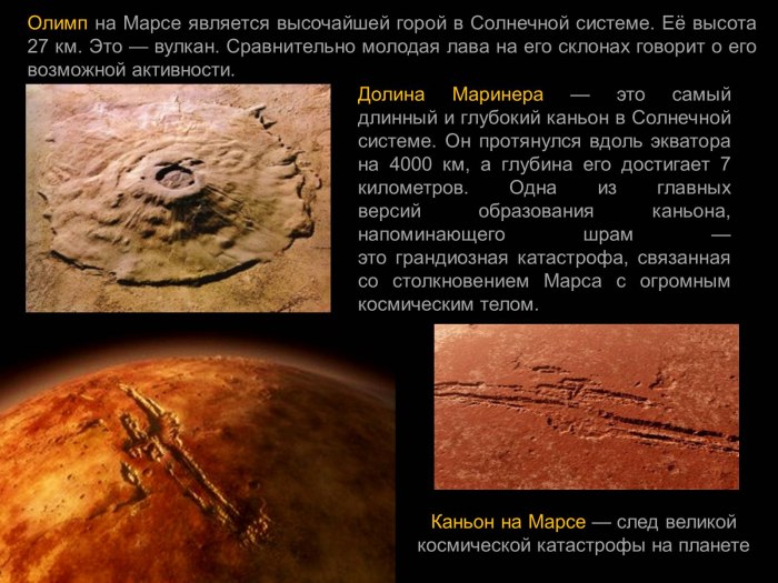 Плато Фарсида Марс