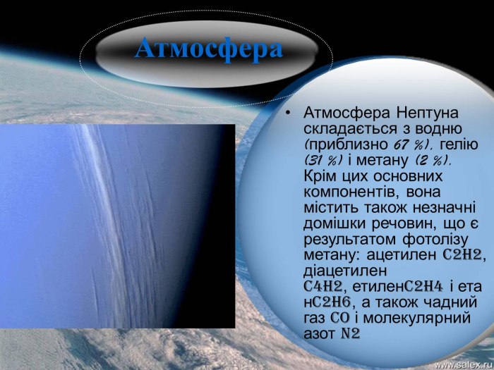 Внутреннее строение планеты Нептун