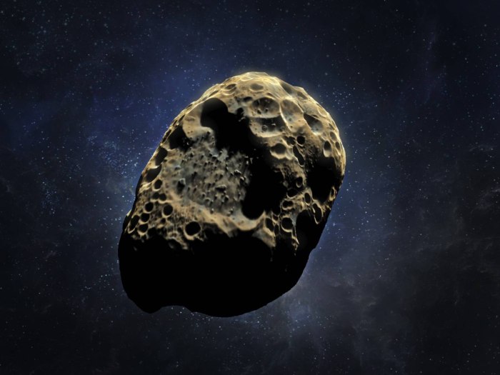 Самые большие астероиды и их движение