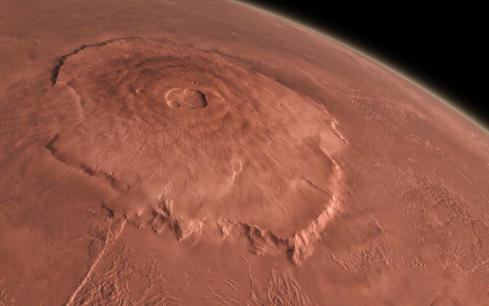 Вулкан Olympus Mons