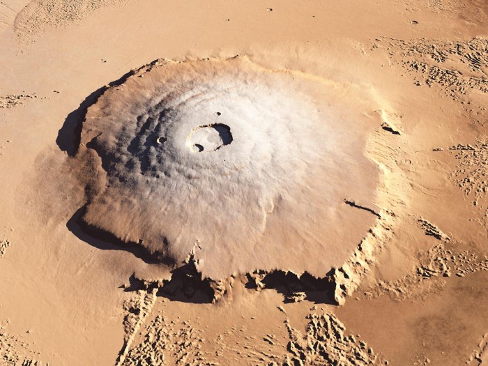 Вулкан Olympus Mons