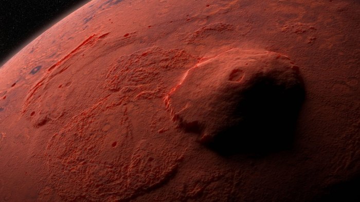 Вулкан Olympus Mons
