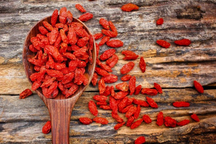 Goji Berry background
