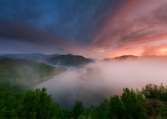 Туман фото