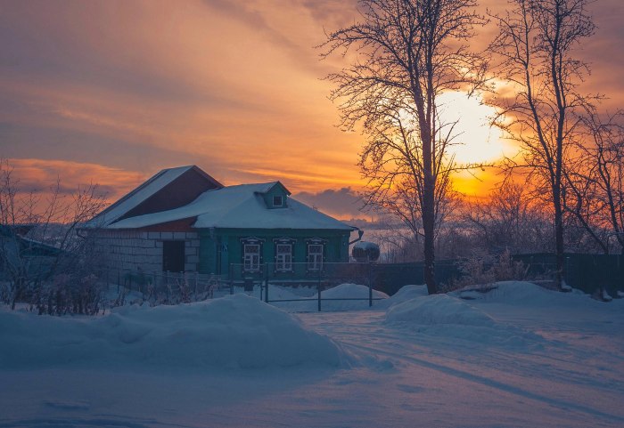 Морозное утро