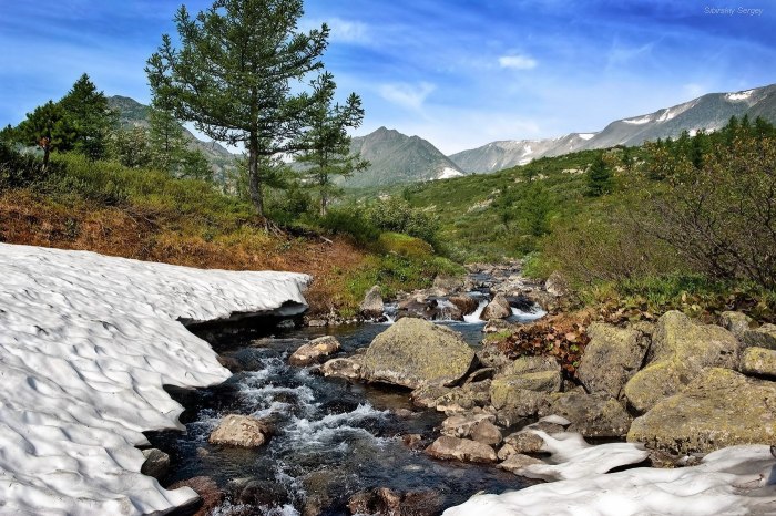 Rainier National Park водопад