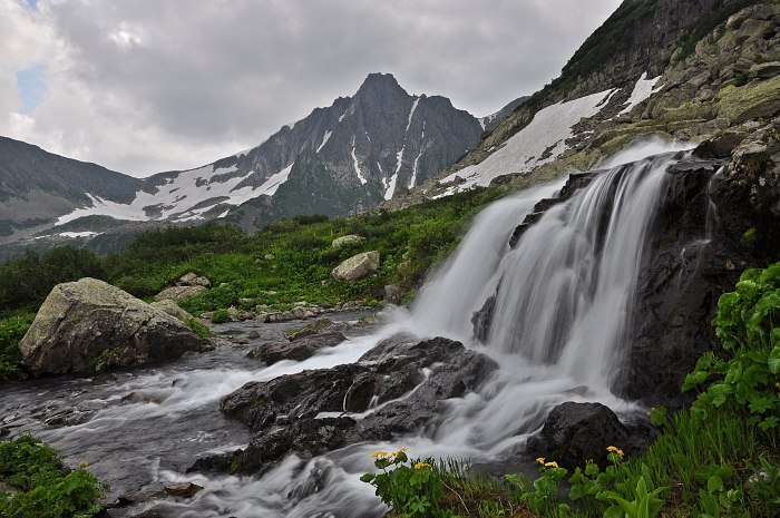Водопад Кузнецкий Алатау