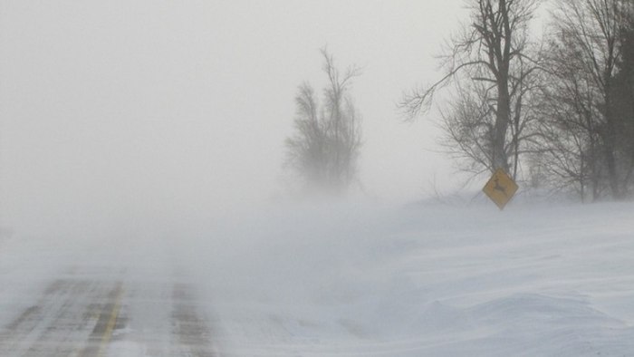 Буран зимний