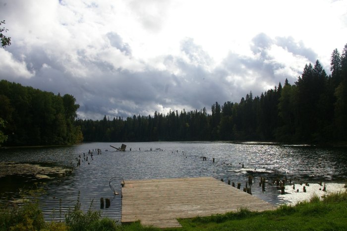 Карьер Каменногорск озеро