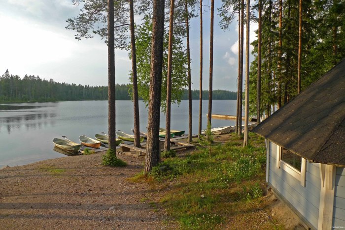 Озеро нижнее Лоухский район Карелия