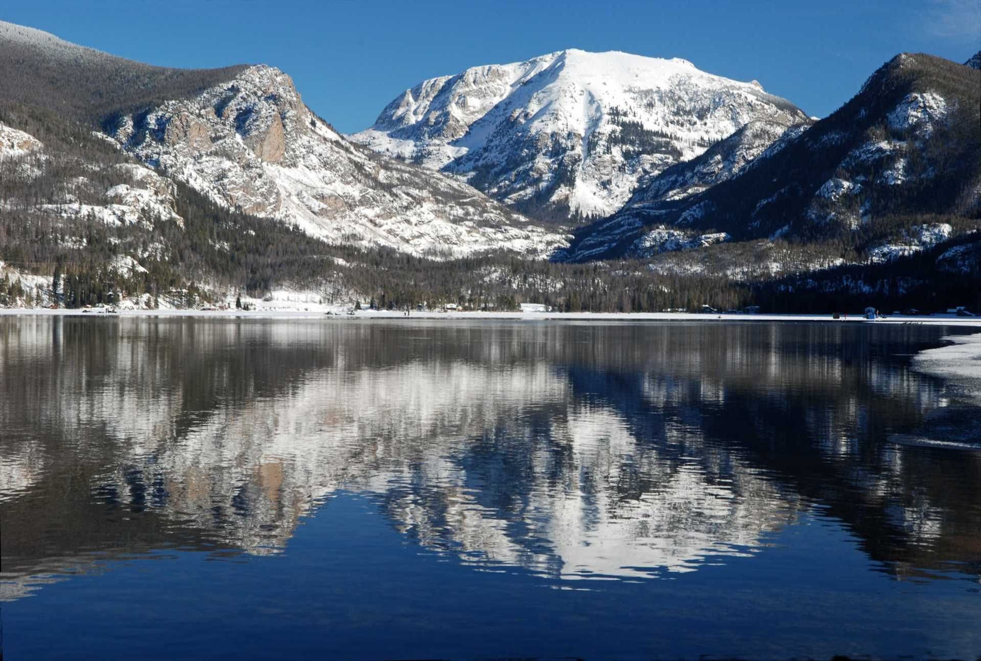 Grand lakes. Гранд Лейк Колорадо. Озеро Гранд Лейк. Озеро Траун. Озеро Сильвер Колорадо.