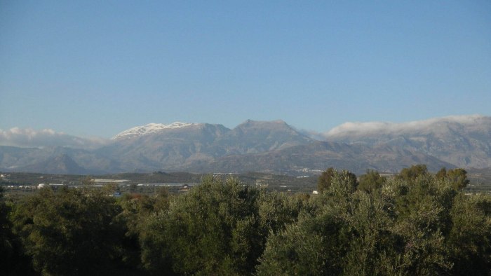 Греция Крит горы