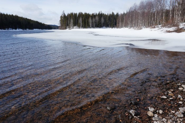 Карелия голубые озера