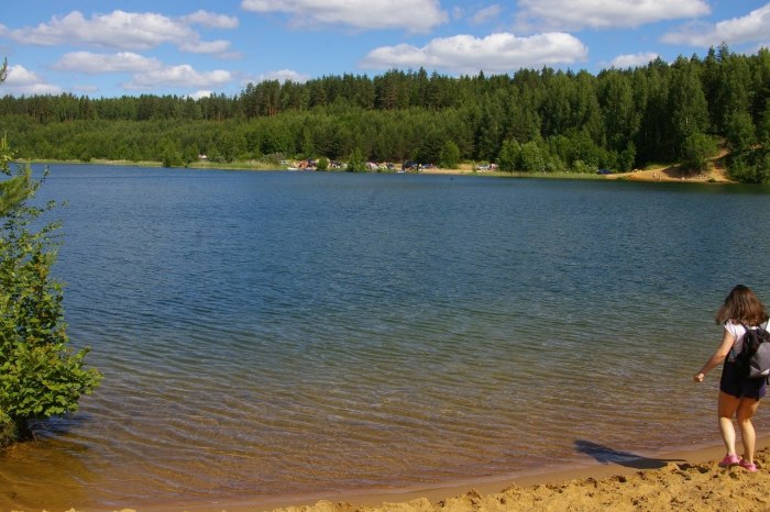 Озеро великое Клепиковский район