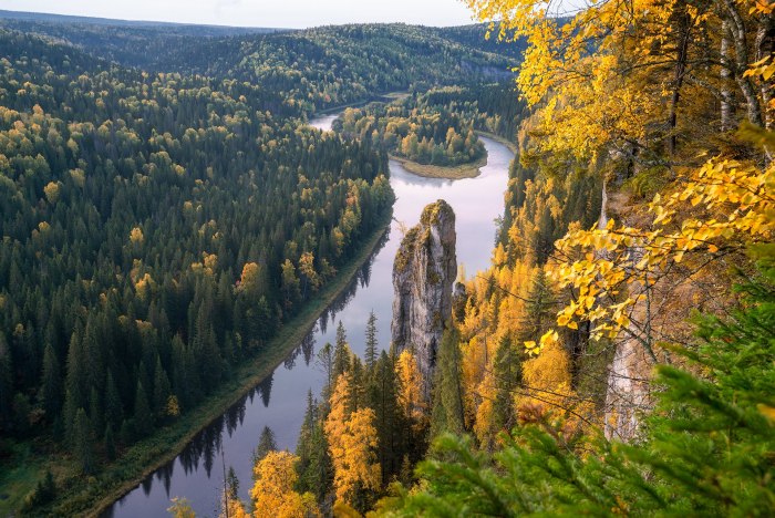 Национальный парк «Ленские столбы» в Якутии (Россия)