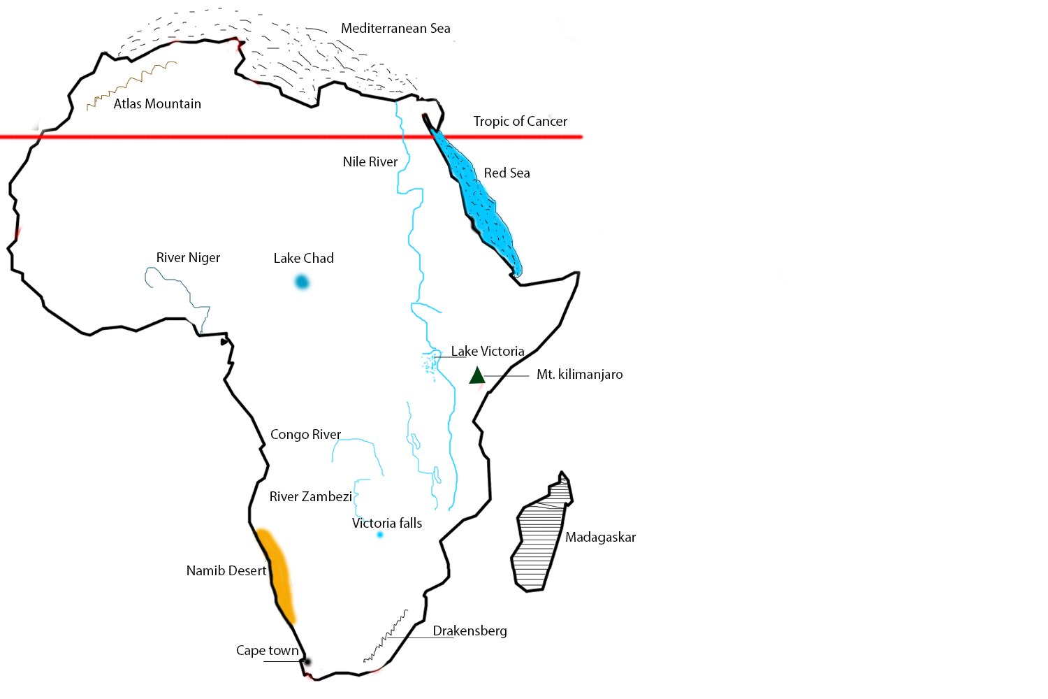 Озеро ливингстона африка. Гора Стэнли на карте Африки. ВДП Стэнли на карте Африки.
