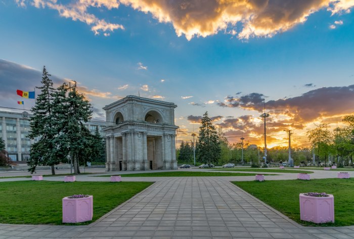 Кишинев зеленая столица