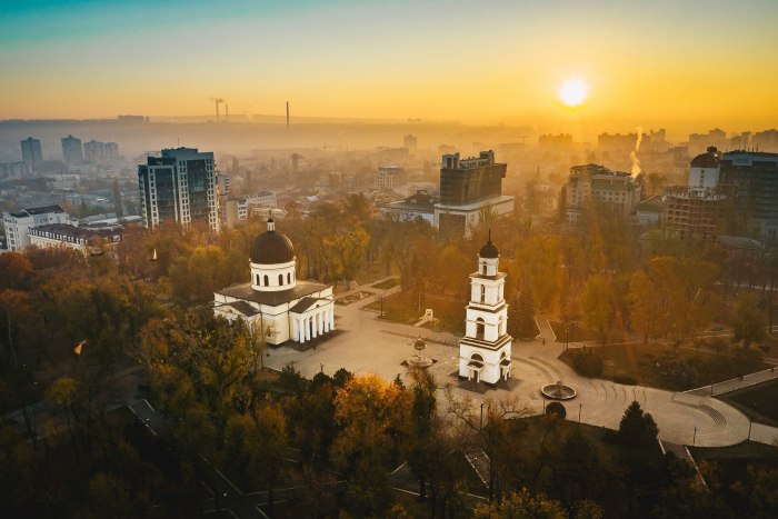 Утро в Кишинёве