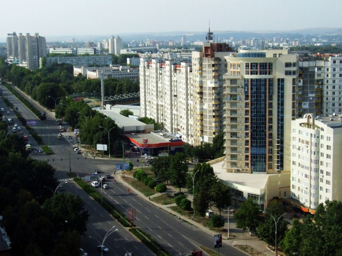 Ворота города Кишинев в сторону ПМР