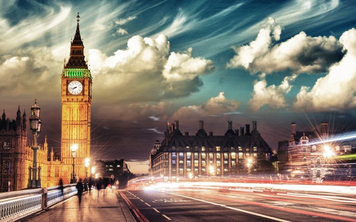 Великобритания. Лондон. Биг-Бен (big Ben)