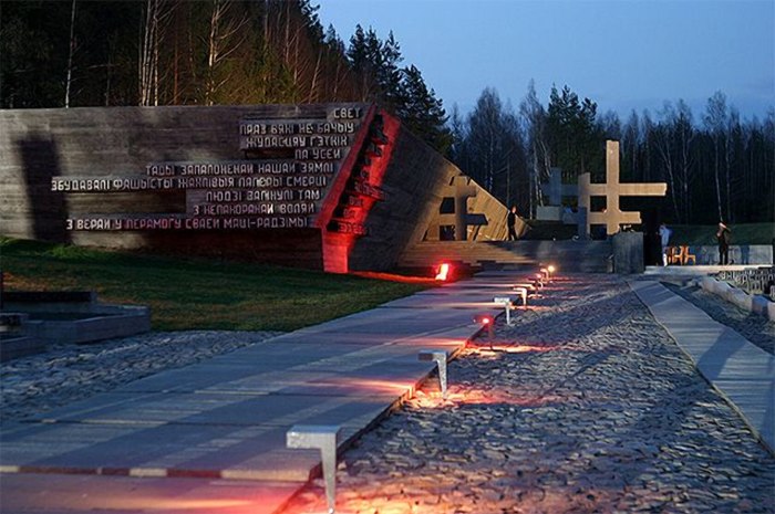 Мемориальный комплекс в Хатыни кладбище деревень