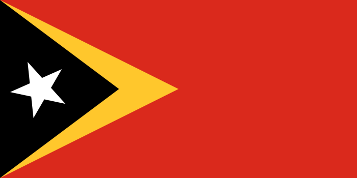 Флаг East Timor