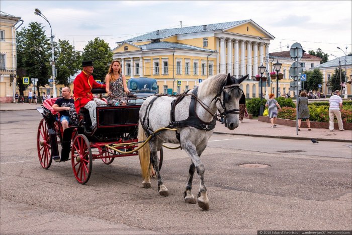 Город Кострома Сусанинская площадь