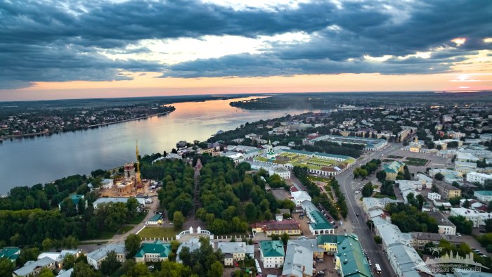 Кострома золотое кольцо России Церковь на Дебре