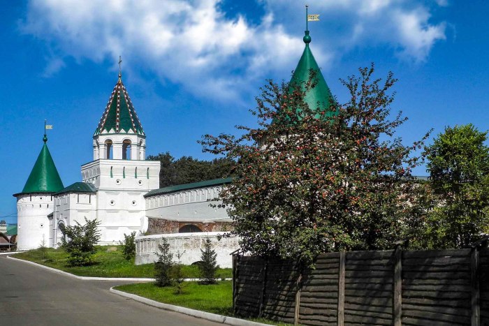 Ипатьевский монастырь вид сверху