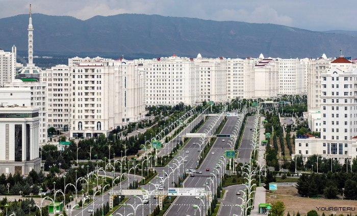 Город Ашхабад Туркменистан