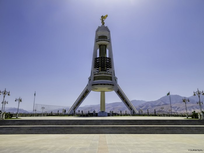 Арка нейтралитета в Ашхабаде