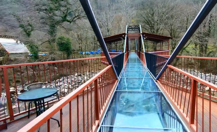 Стеклянный мост the Glass Sky walk
