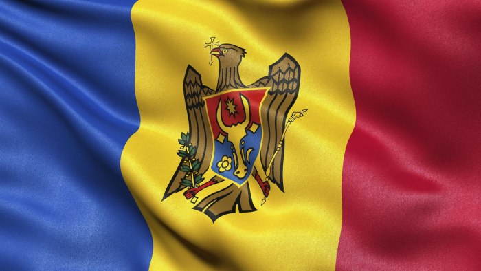 Флаг Республики Молдова