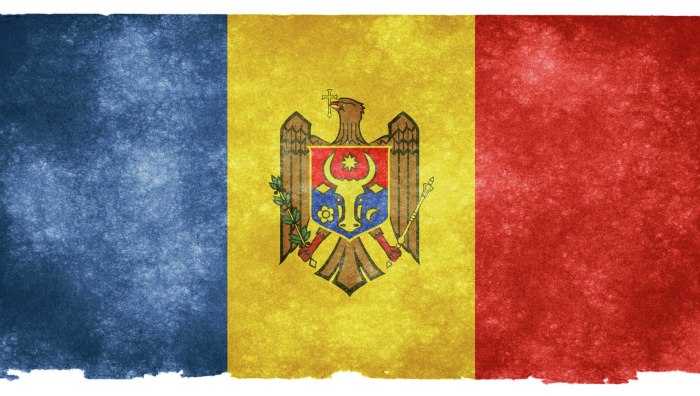 Флаг Молдавии