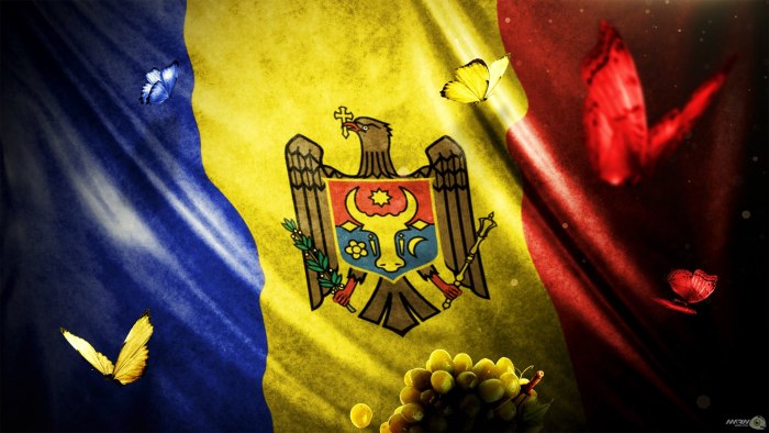 Флаг Республики Молдова