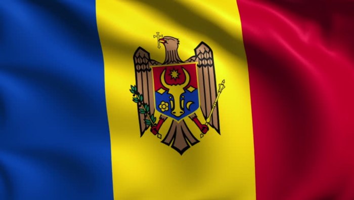 Самый первый флаг Молдавии
