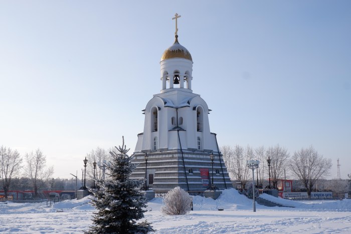 Город Каменск-Уральский Церковь Покрова Божьей матери