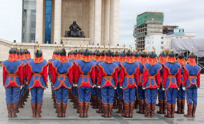 Армия Монголии Почётный караул