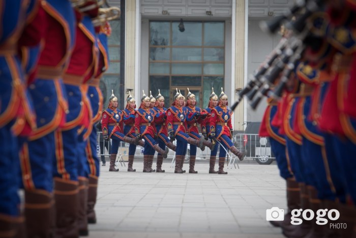 Армия Монголии Почётный караул