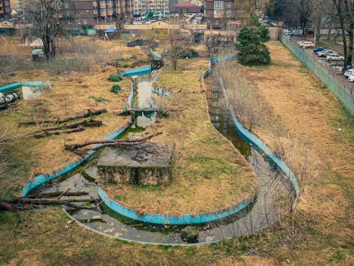 Заброшенный аквапарк на Кипре