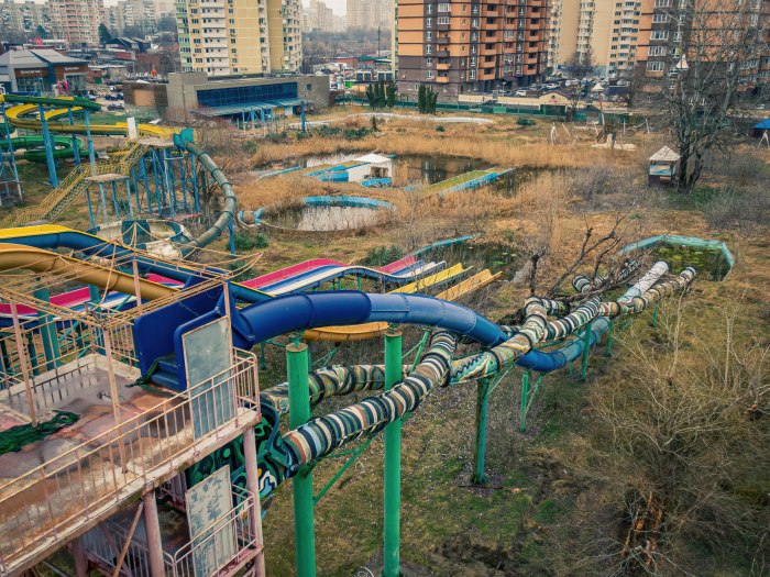 Заброшенный аквапарк в Краснодаре