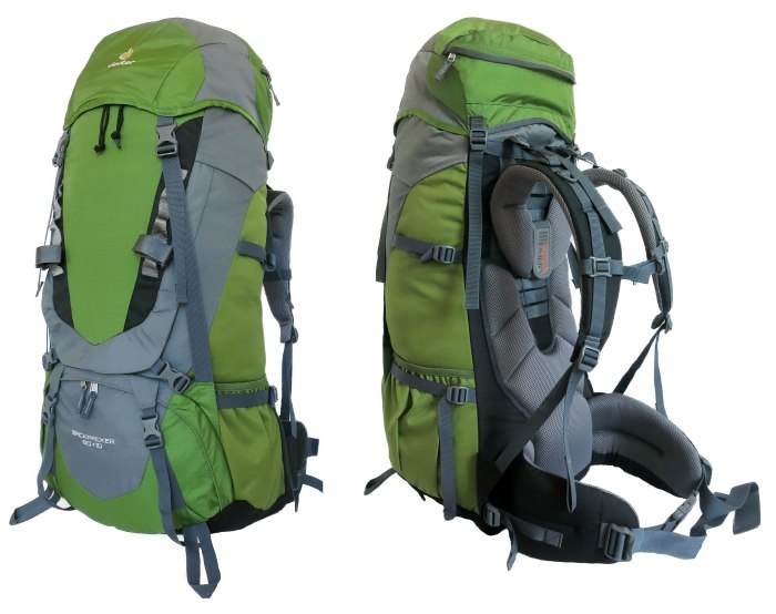 Рюкзак Tramp Light 60 Black/Grey